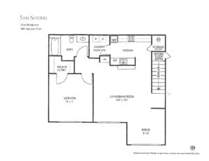 Floorplan-1-Bedroom